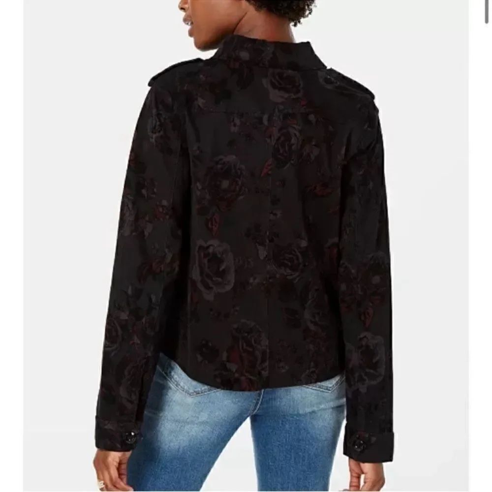 American Rag Floral Print Jacket(Size Medium) - Picture 2 of 8